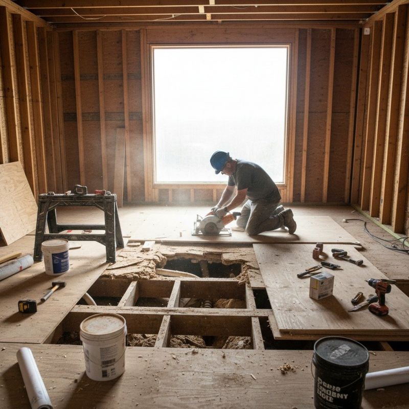 Squeaky Floor Repair